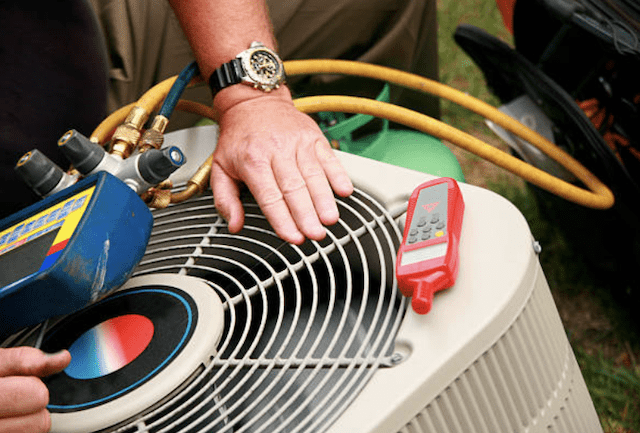 hvac maintenance work