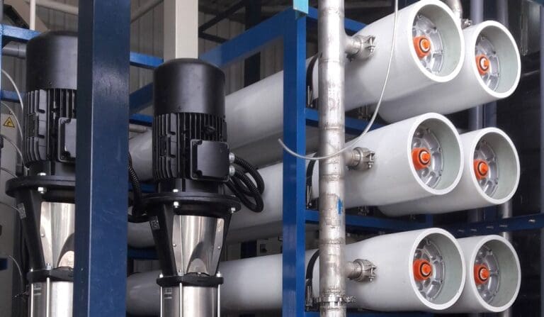 Reverse Osmosis is one means of treating boiler water