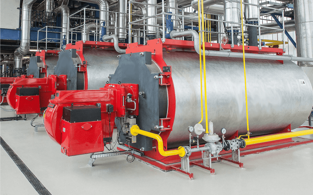 industrial boiler in picture