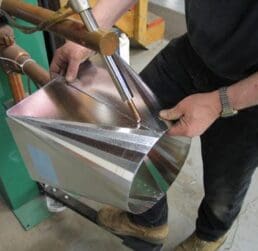 Fabrication fabrication of a duct adapter