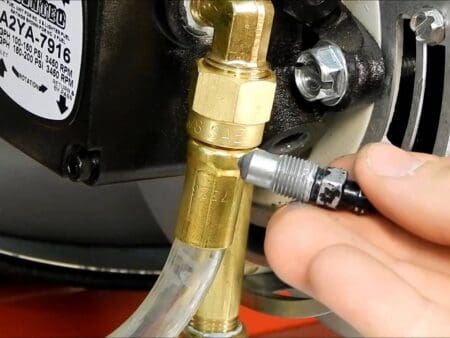Nozzle check for fuel pressure
